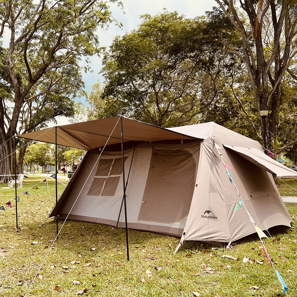 Cozy Family Tent at Campsite | The Glamp Camp Tent Rentals